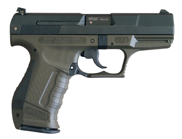 Walther P99 uno de los tipos de pistolas más famosos.